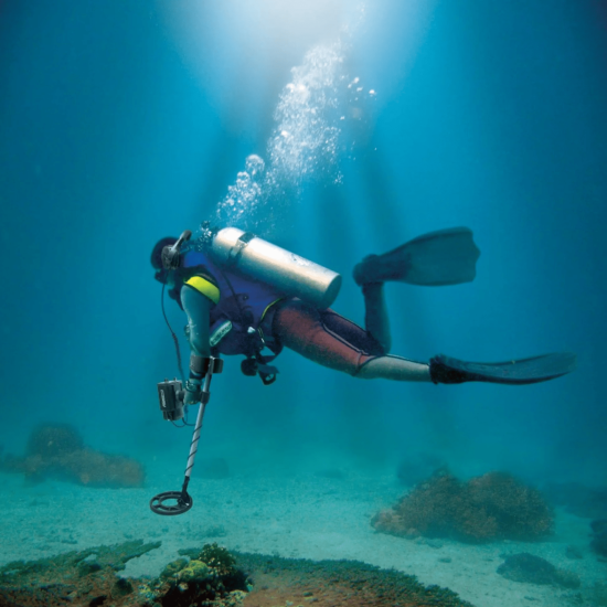 Fisher CZ-21 met 8’’ zoekschijf 