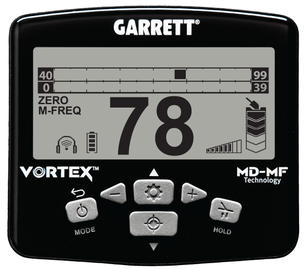 GARRETT VORTEX VX7, 8.5x11